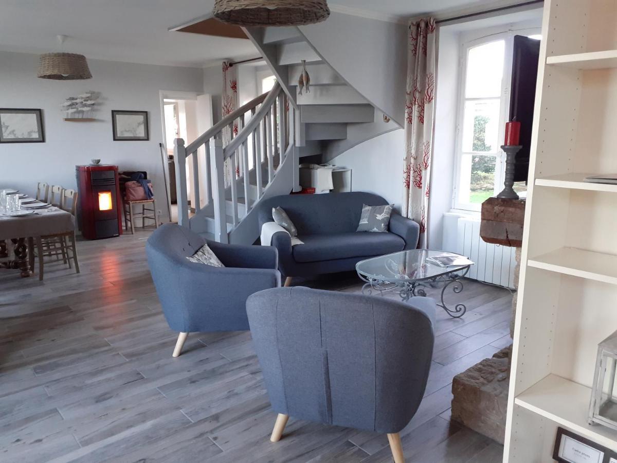Maison Vue Exeptionnelle Sur La Mer Lancieux Dış mekan fotoğraf