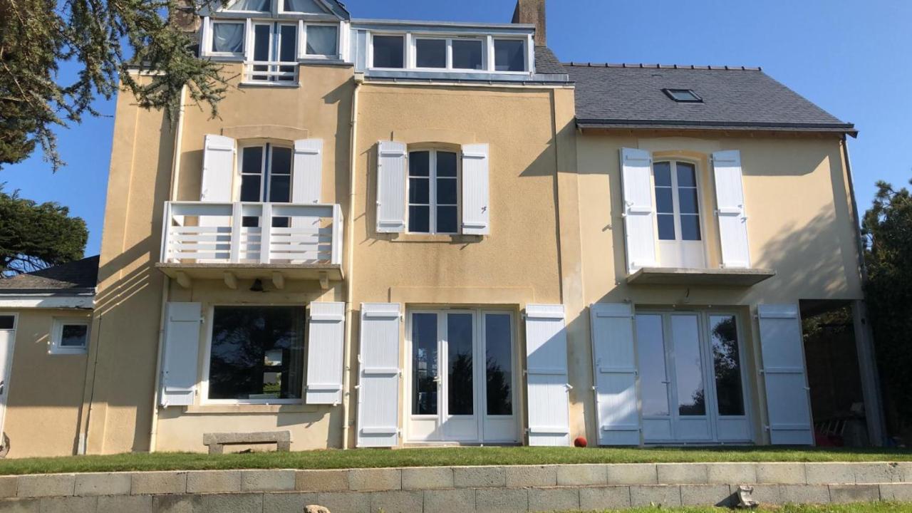 Maison Vue Exeptionnelle Sur La Mer Lancieux Dış mekan fotoğraf
