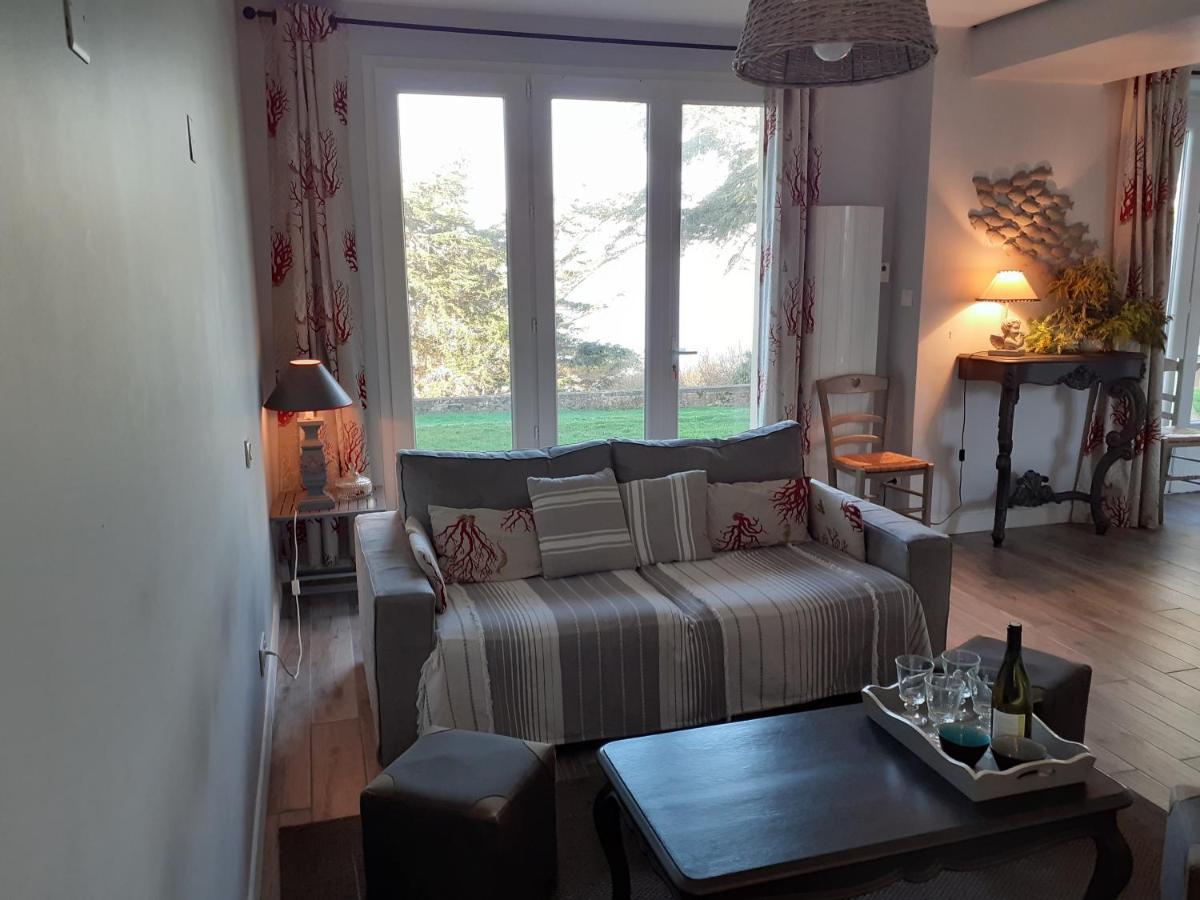 Maison Vue Exeptionnelle Sur La Mer Lancieux Dış mekan fotoğraf
