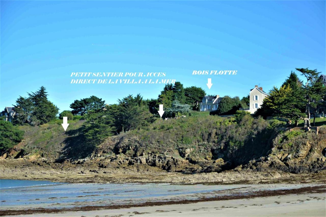 Maison Vue Exeptionnelle Sur La Mer Lancieux Dış mekan fotoğraf